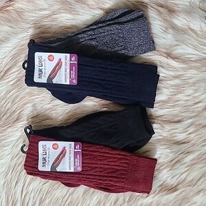 NWT Muk Luk Knee High Sock Bundle